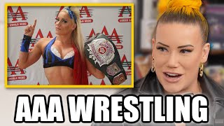 Taya Valkyrie Wrestling In Mexico Aaa