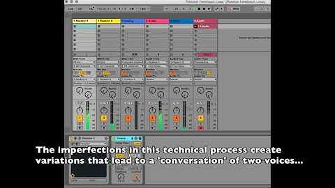 Feedback Loop in Ableton live/Reaktor