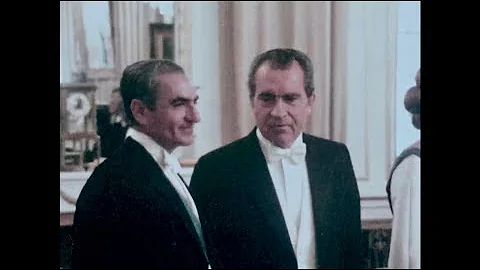 President Richard Nixon Visits the Shah of Iran - 1972