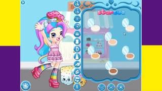 Shopkins Shoppies Rainbow Kate Dress Up Game screenshot 5
