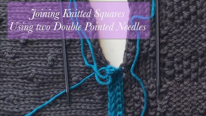 Seaming with Tapestry Needle 