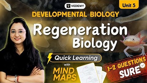 Regeneration Biology | Developmental Biology | Quick Learning with Mind Map | Jyoti Kumari | CSIR |