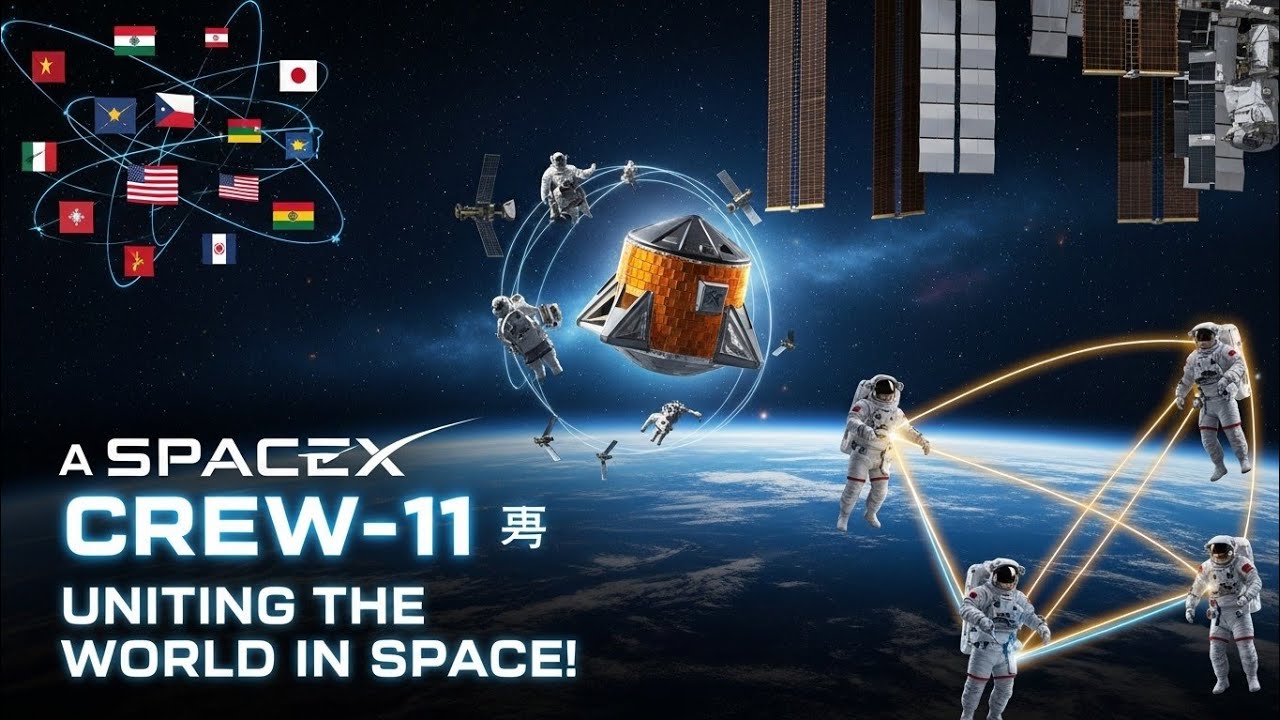 SpaceX Crew-11: The Mission Uniting the World in Space!