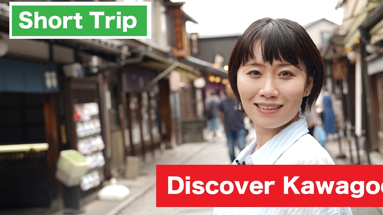 Easy Japanese Travel Vlog for Beginners: Exploring Kawagoe, Saitama
