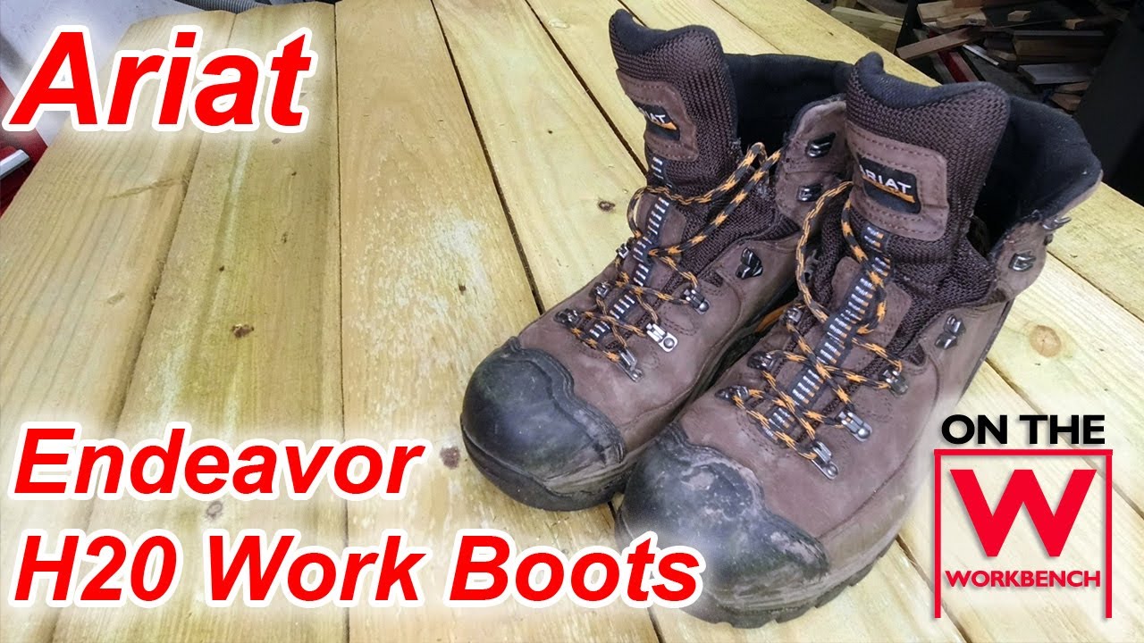 NEW ARIAT Endeavor 6” H2O Carbon Toe Work Boots 9D ARIAT® Men main image 2