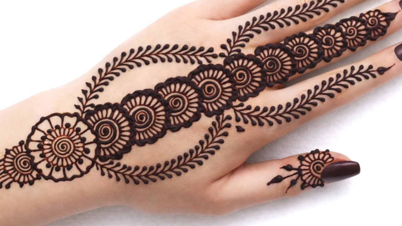 Satisfying Henna Art ||Easy & Beautiful Mehndi Design Loved Worldwide||Stunning Modern Mehndi Design