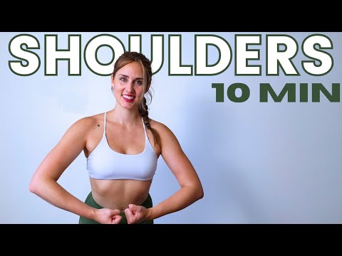 10 min SHOULDER SHRED | shoulder workout at home | with dumbbells