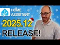 Home Assistant 2025.12 : pluies de neige ❄️ et automatisations magiques !