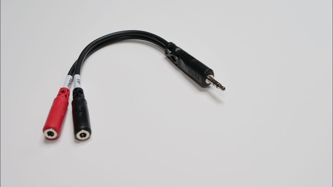 How to use Hosa YMM breakout cable
