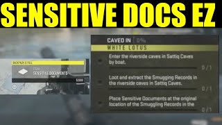 How to get "Sensitive Documents" in DMZ Season 2 LOCATION (Caved in Faction Mission) - Call of duty