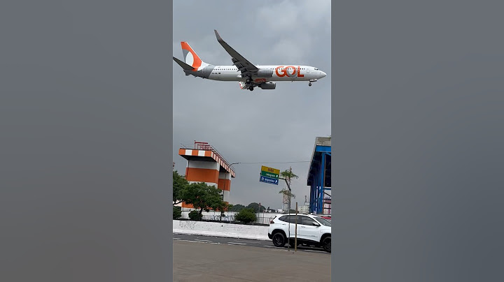 Gol pousando no aeroporto de Congonhas ! Uma imagem bem de pertinho!