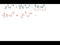 Commutative Property and Expression Simplification