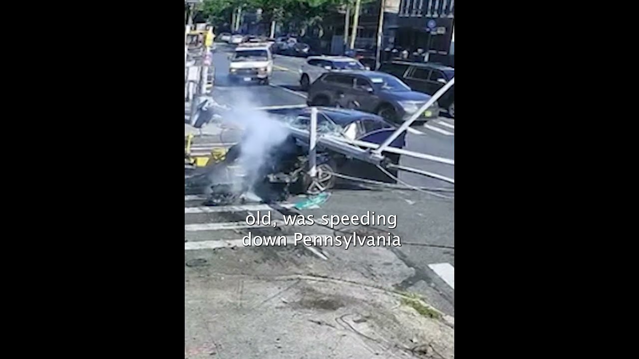 Caught On Camera 15 Year Old Driver Hits Pedestrian In East New York Crash News 12
