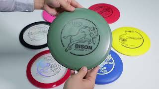 5-disc golf discs set with 1 mini marker LIVMAN D011