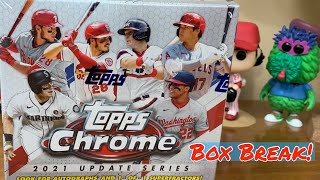 2021 Topps Chrome Update Box Break!