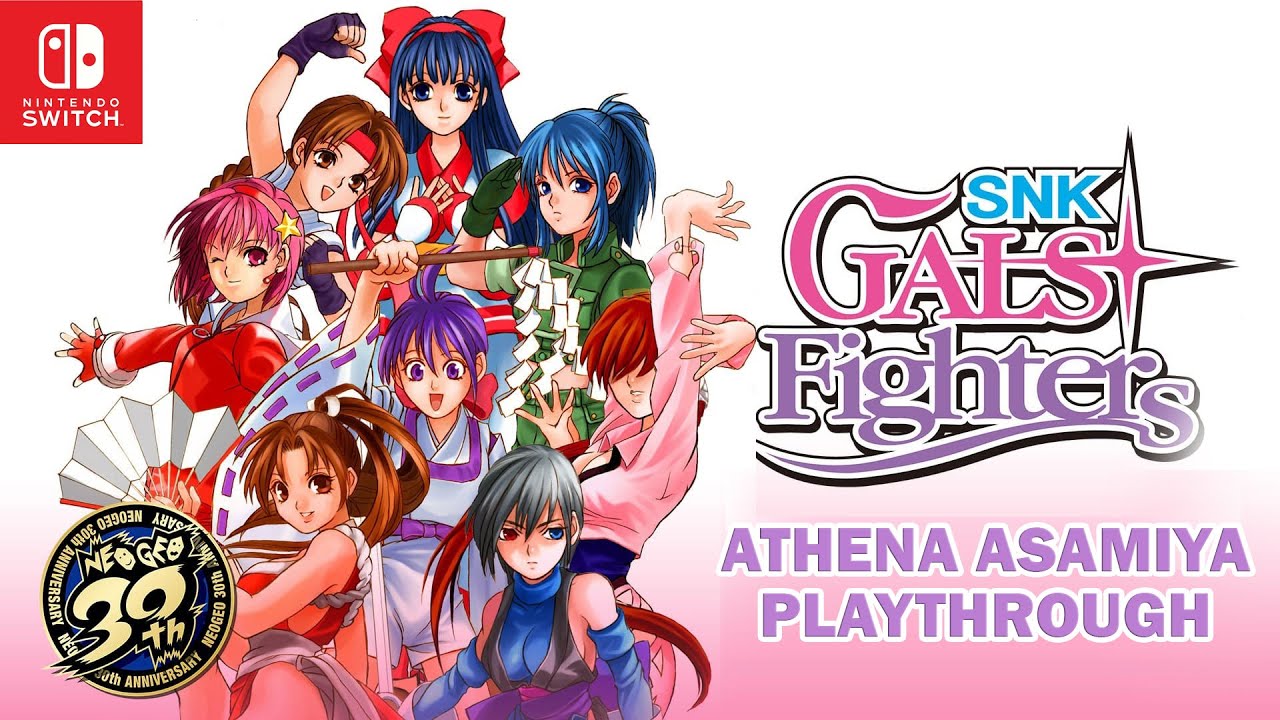 SNK Gals' Fighters | NINTENDO SWITCH | Athena Asamiya - Playthrough