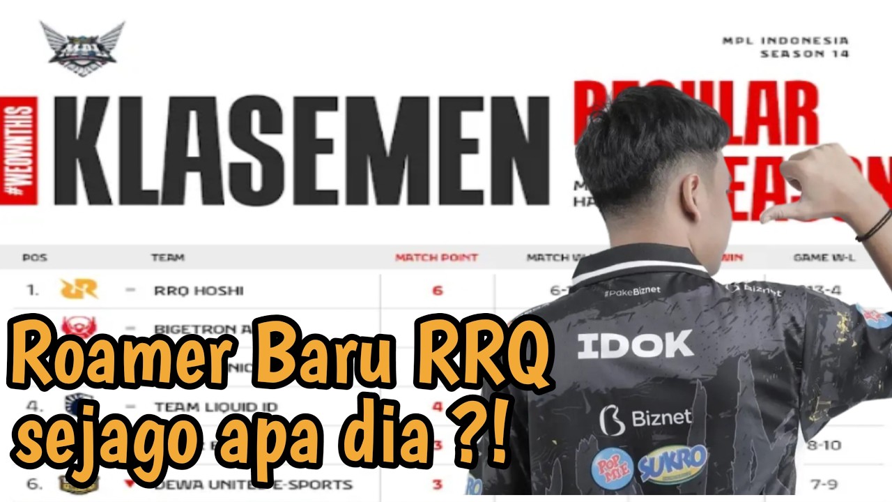 Asal - Usul dan Prestasi IDOK sebelum menjadi Roamer utama RRQ # ...