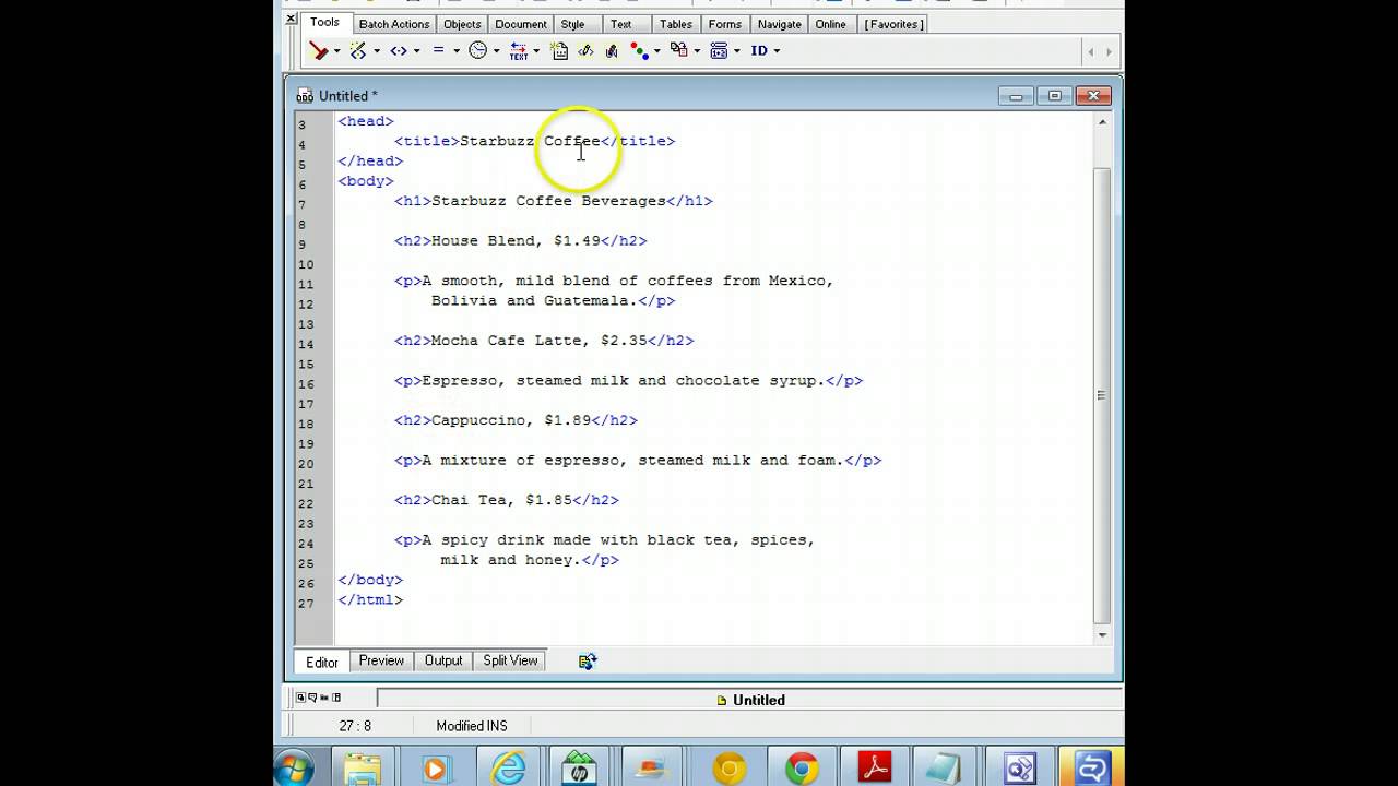 Cpt220 Getting Started With Html Kit 2014