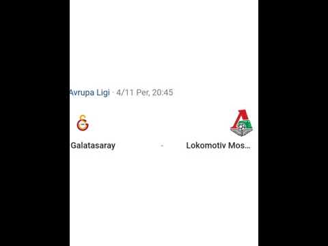 GALATASARAY - LOKOMOTIV MOSKOVA MAÇINA AZ KALDI