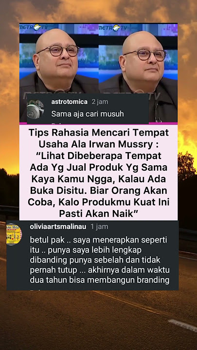 tips dr pak iwan musyri ,wajib di coba