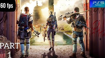 THE DIVISION 2 Gameplay Walkthrough Part-1 INTRO (No commentary)