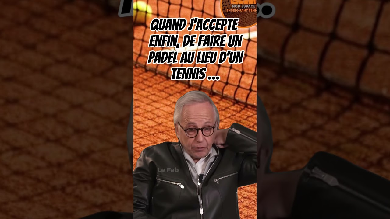 🎾 Fallait bien que ça arrive un jour ...#tennis #padel #humour #tenniscoach #proftennis