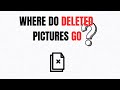 Where Do Deleted Photos Really Go?