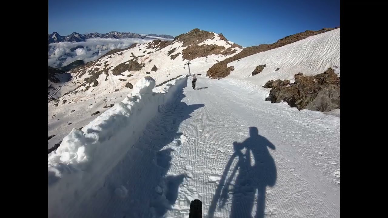 Megavalanche 2021 / winning run / full race / Stefan Peter