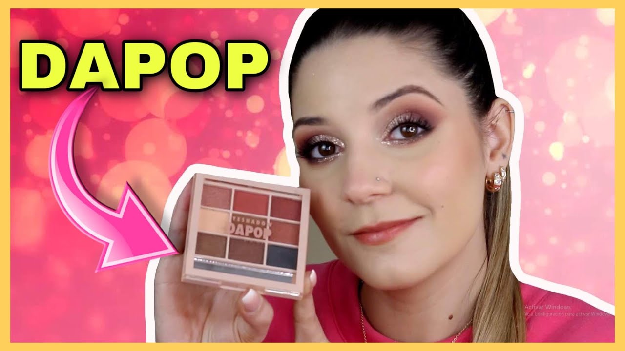 MAQUILLAJE DAPOP l PALETA ECONÓMICA  Y FABULOSA