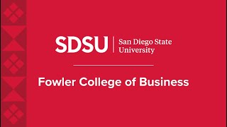 SDSU Commencement 2024 - Fowler College of Business