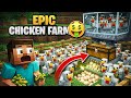 Minecraft Me Chicken Farm Kaise Banaye 🐔 | Pocket Edition Hindi #minecraft #gaming 