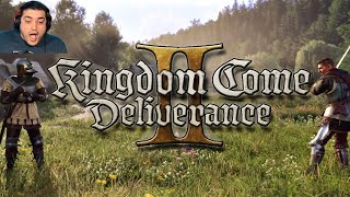 Kingdom Come: Deliverance 2 Looks AMAZING! | Warhorse Game Trailer Live Reaction!