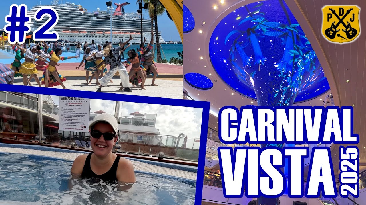 Carnival Vista 2025 Pt.2 - John Heald Livestream, Christine Duffy Q&A, Cucina Dinner - ParoDeeJay
