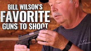 What Guns Does Bill Wilson Love To Shoot?   Pythons, Berettas, The SFX9 & More!  Gun Guys EP61