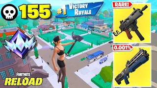 155 Elimination "RANKED RELOAD” Gameplay Wins (Fortnite Chapter 7 PS5 Controller)