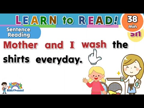 Practice Reading Sentences for Kids | Learn to Read | English Reading Lesson 