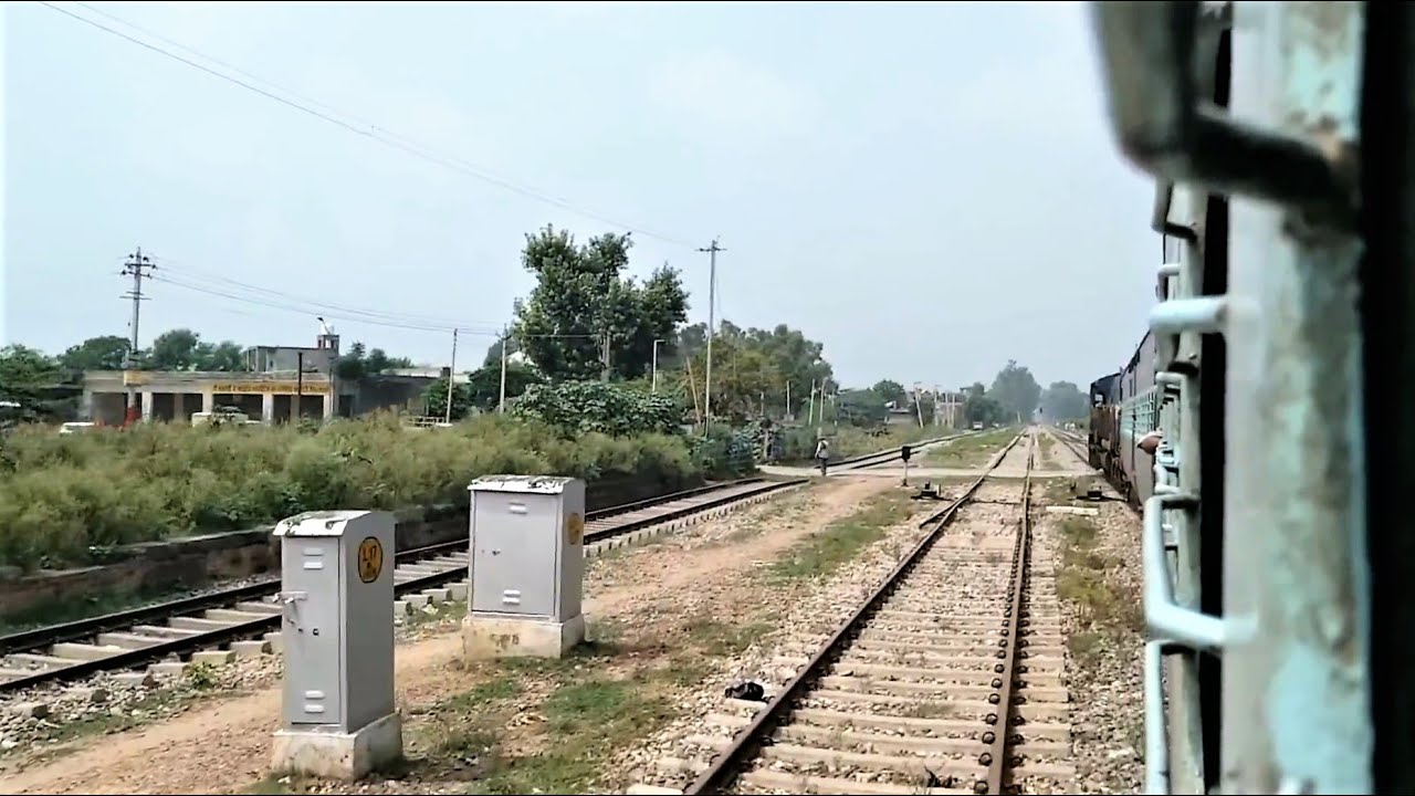 (Ludhiana - Moga) Complete Train Journey.!