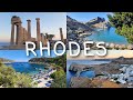 Rhodes island greece things to do  travel guide rhodes town lindos beaches kallithea valley