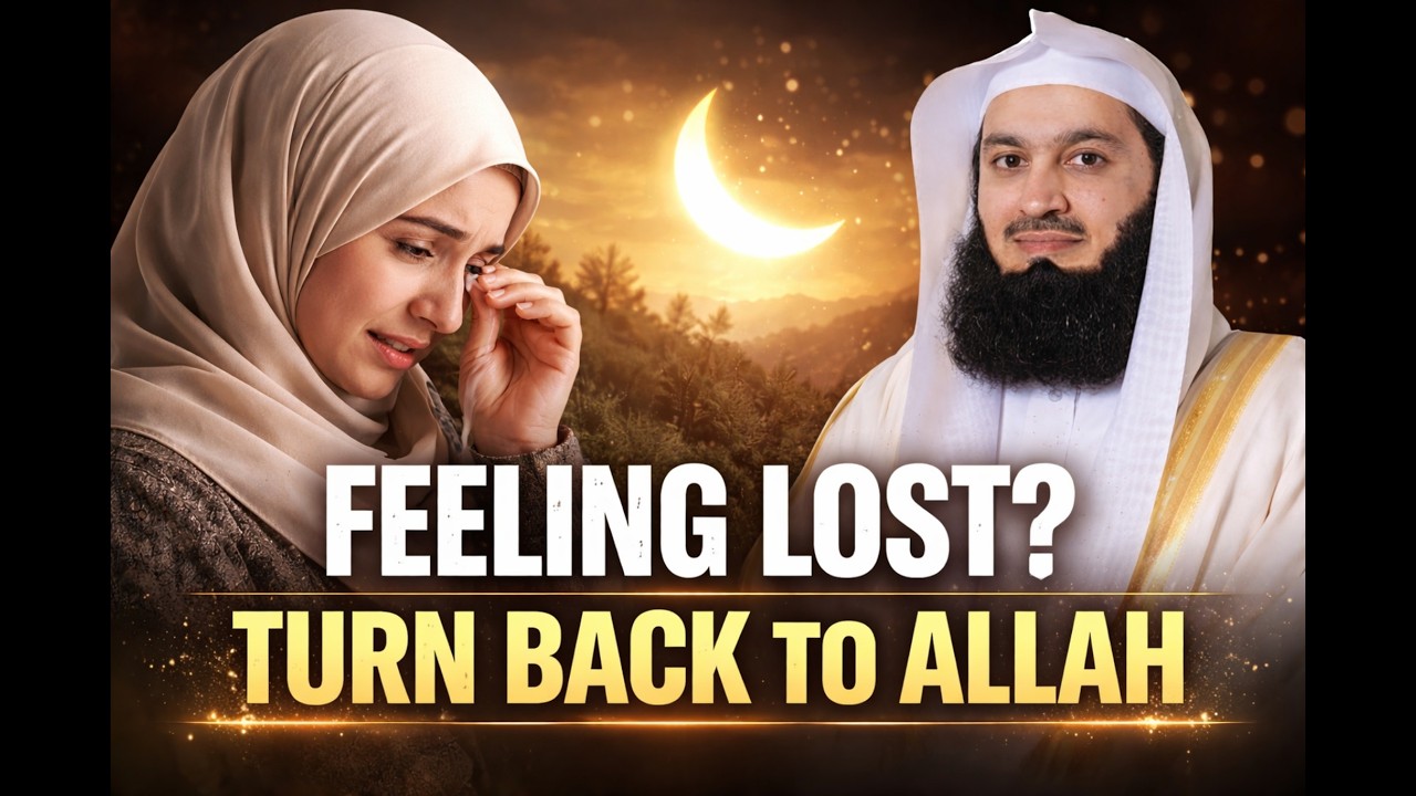 She Felt Lost… Until Allah Guided Her | Mufti Menk Emotional Talk