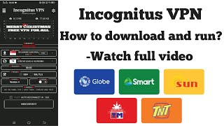 Incognitus VPN | How to download and run screenshot 2