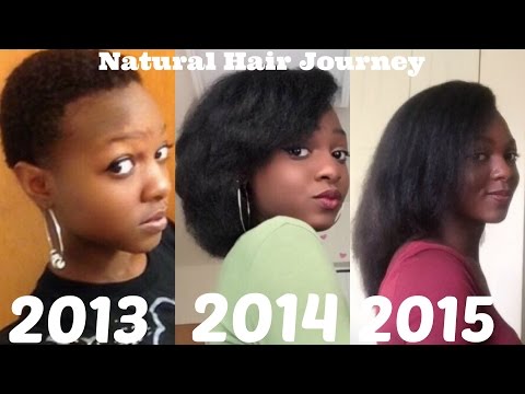 Natural Hair Journey 2013 2015 2 Years Post Big Chop Youtube