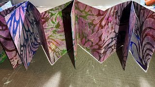 Meandering Accordian book