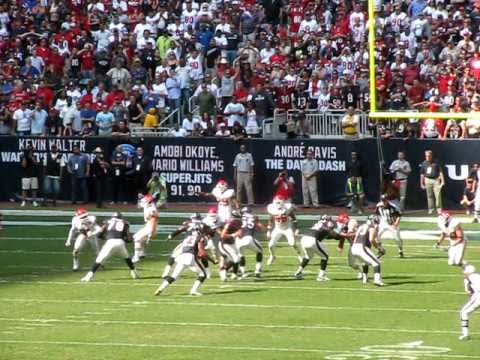 Matt Schaub to Andre Johnson for game winning TD