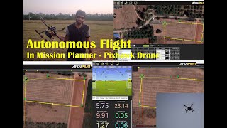 Beginner's Tutorial: How to do Autonomous Flight using Mission Planning with Pixhawk Drone