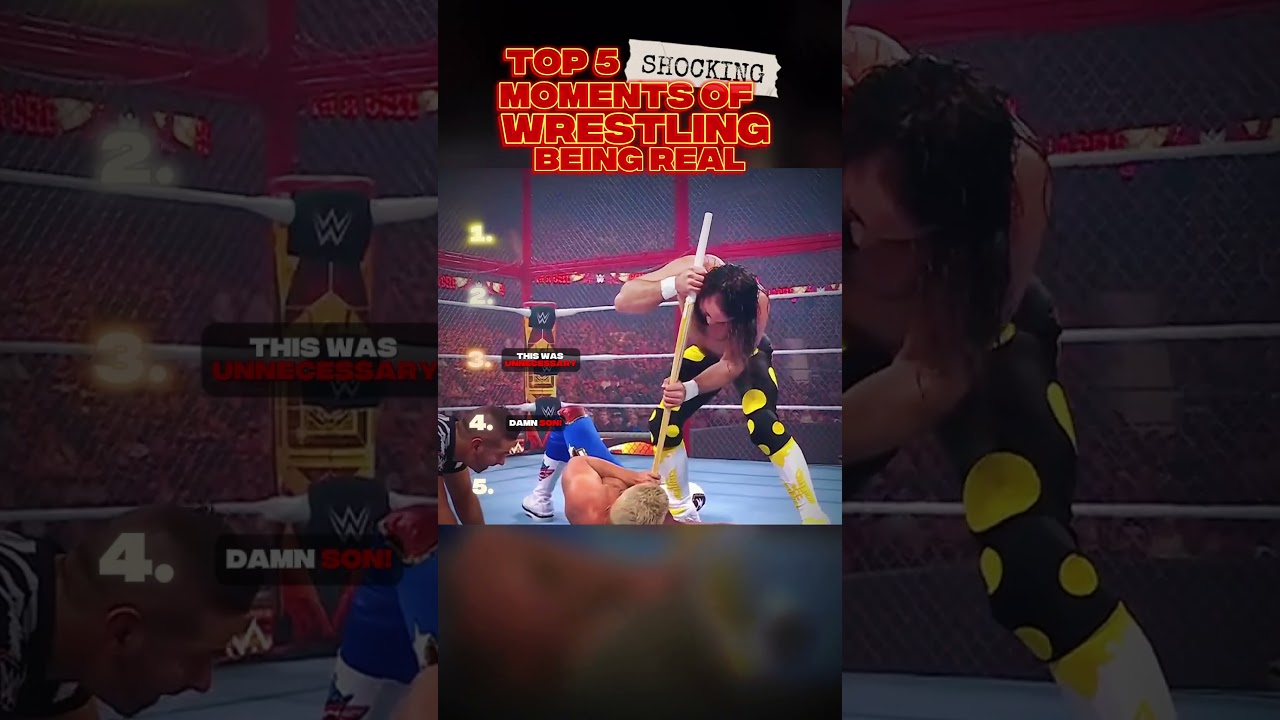 Ranking 5 Times Pro-Wrestling Was Too Real