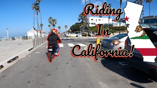 Riding In California On Honda Groms! Vlog#4