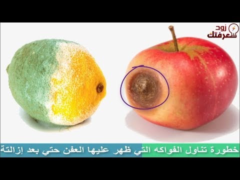 لن تصدق ما يحدث عند تناول الفواكه التي ظهر عليها العفن حتى بعد إزالة جزء العفن عنها Youtube