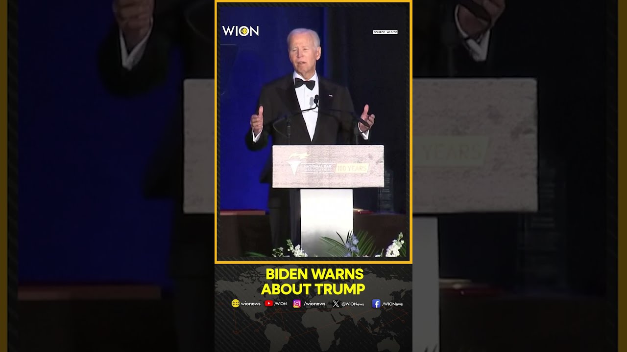  These Are Dark Days Biden Warns In Blistering Speech About Trump WION Shorts 2025