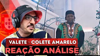 Primeira Vez Reagindo A Um Rap De Portugal | Valete - Colete Amarelo