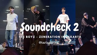 20230729 The Boyz - Soundcheck 2 (Zeneration in Jakarta)